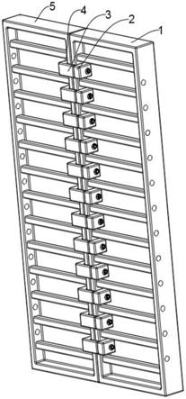 一种铝合金模板卡接固定结构的制作方法