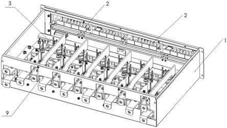 一种充电系统模块化直流功率分配插框的制作方法