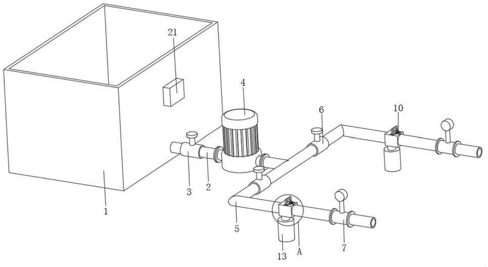 一种建筑给排水管道的泵处理设备的制作方法