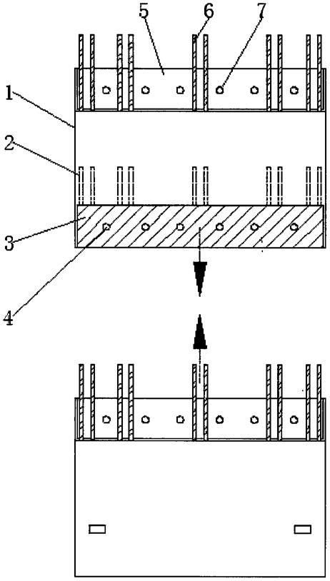 一种装配式箱型涵洞顶板连接结构的制作方法