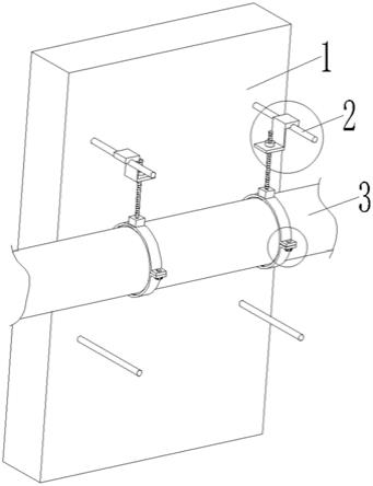 一种结构空调洞预埋套管加固装置的制作方法