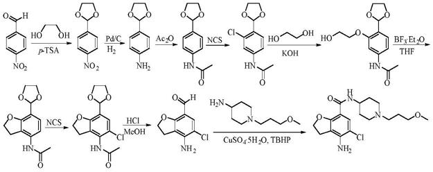 一种制备普芦卡必利中间体1-(3-甲氧基丙基)-4-哌啶胺的方法与流程