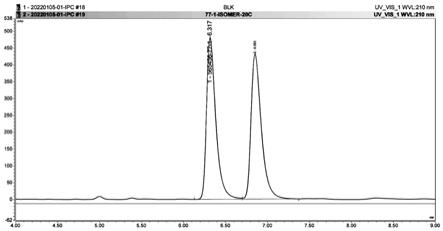 一种帕罗韦德起始物料及其对映异构体手性纯度的HPLC检测方法与流程