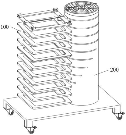 一种PERC双面电池用堆叠散热结构的制作方法