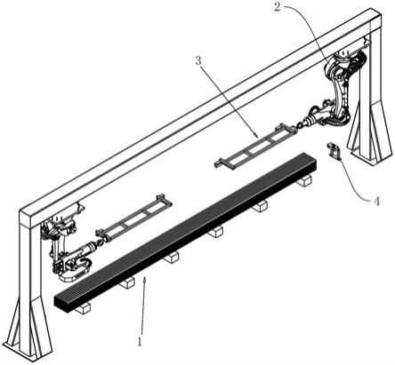 一种角钢的自动拆垛搬运装置、方法与流程