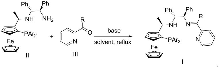 一种手性三齿亚胺P,N,N-配体和制备方法及在Cu-催化不对称炔丙基转化中的应用