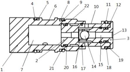 一种新型螺纹插装式钢球梭阀的制作方法