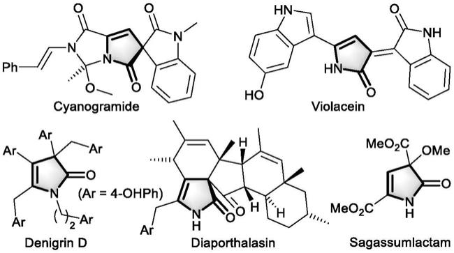 光催化合成3-氰烷基-4-吡咯啉-2-酮及其衍生物的方法
