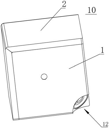 磁吸式二阶魔方及角块的制作方法