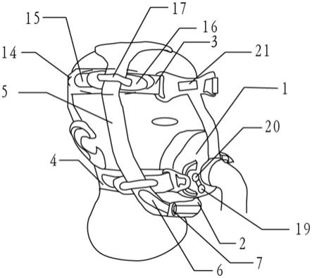 无创呼吸机面罩固定带的制作方法