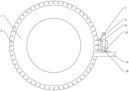 一种防止镜头凸轮跳动的结构装置的制作方法