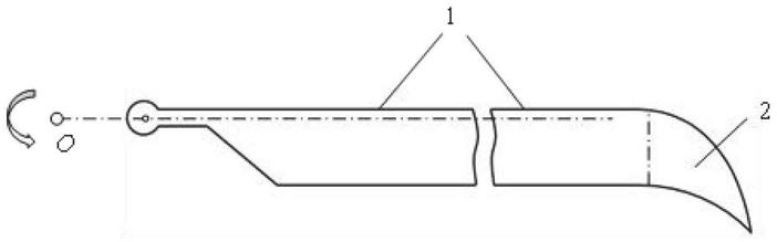 一种能有效控制桨尖涡的组合修形的桨尖结构及设计方法