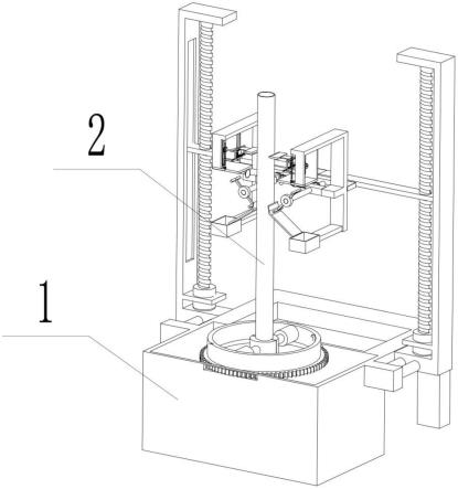 一种油管中频加机械组合清洗装置的制作方法