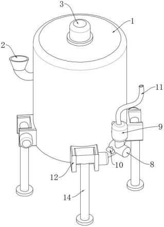 一种羟乙基脲生产用的提取罐的制作方法