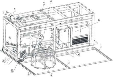 试验箱安装结构的制作方法