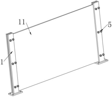一种玻璃幕墙安装用不锈钢紧固架的制作方法