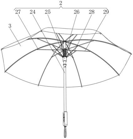 一种带有新型伞布的雨伞的制作方法