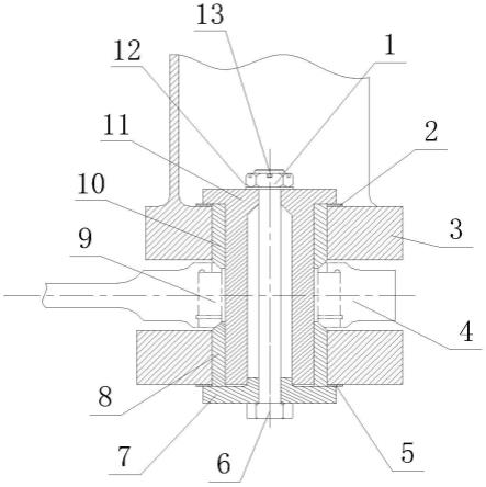 一种飞机单双耳螺栓连接结构的制作方法
