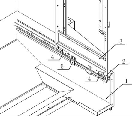 一种高可靠性机床自动门滚动支撑结构的制作方法