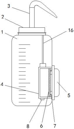一种羧基麦芽糖铁生产工艺过程中用的洗瓶设备的制作方法