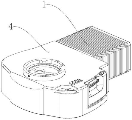 一种平行光体视显微镜电动荧光附件装置的制作方法