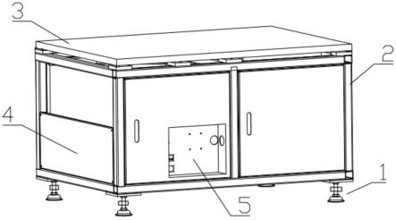 一种移动式内置集成吧台架及其多功能吧台柜的制作方法
