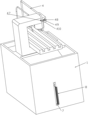 一种工业泵零配件加工用铣床的冷却机构的制作方法