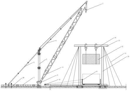 内爬式塔吊龙门吊辅助屋面拆除施工方法与流程