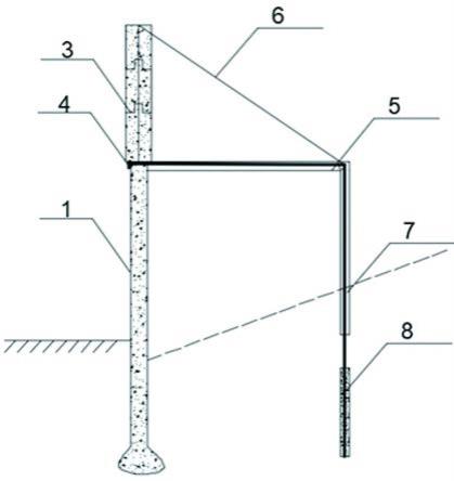 一种可卸荷装配式桩锚多级支护结构及施工方法