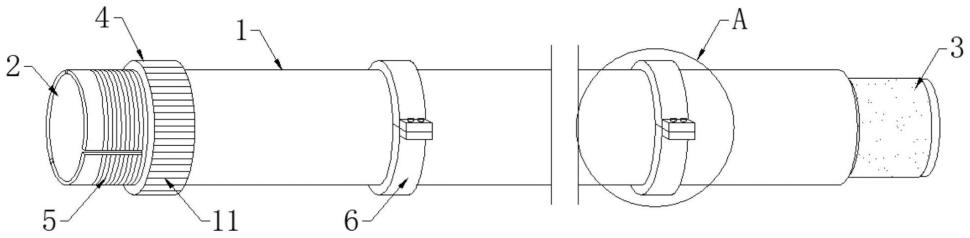 一种外壁高环刚度内壁低摩擦系数硅芯管材的制作方法