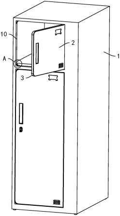 一种柜门防碰撞用圆角柜门结构的制作方法