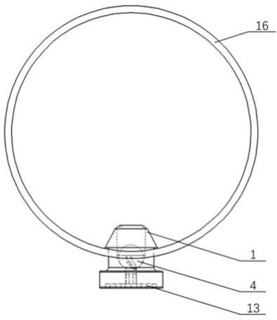 一种带有防倒吸功能的球型纽扣式压力补偿滴头的制作方法