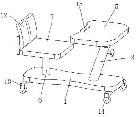一种多功能型学生椅的制作方法