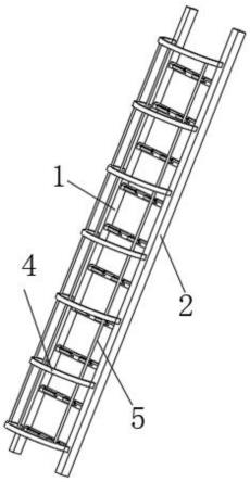 一种带有防滑结构的塔机用爬梯的制作方法