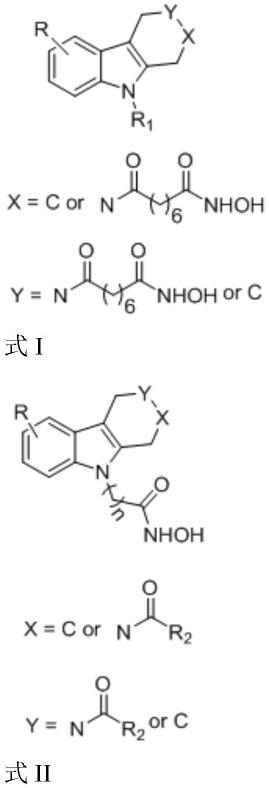 一类含有四氢咔啉结构的异羟肟酸类组蛋白去乙酰化酶抑制剂及其制备方法与用途