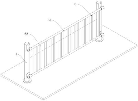 一种便于快速组装的栏杆结构的制作方法