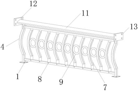 一种加固型阳台栏杆连接结构的制作方法