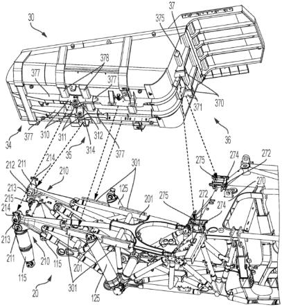 拖运卡车空间框架和车身支撑装置的制作方法