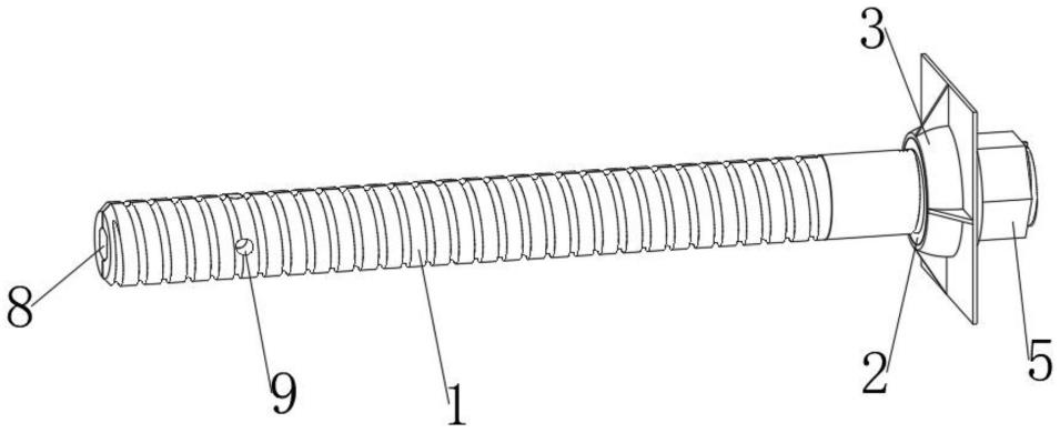 螺纹钢式树脂锚杆的制作方法