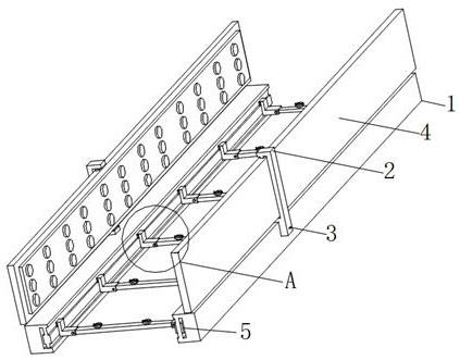 一种衬钢型高分子梯式桥架的制作方法