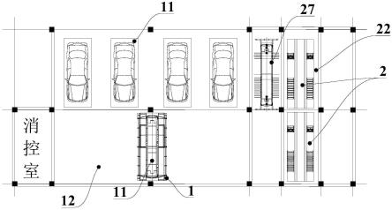 一种用于立体车库的车辆搬运结构的制作方法