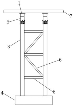 一种用于斜拉桥主梁悬臂施工的临时支墩的制作方法