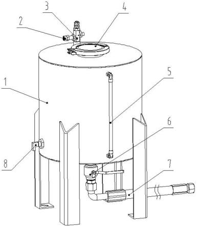 一种风电水冷系统高位水箱自动补水稳压装置的制作方法