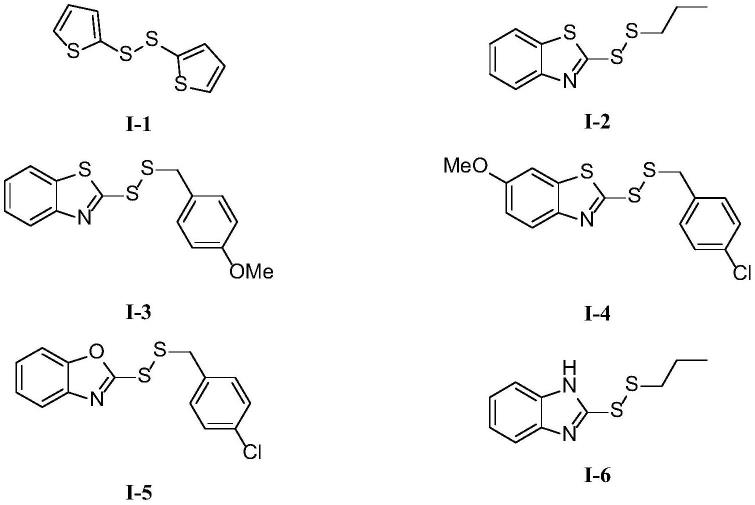 二硫化合物及其合成与在制备铜绿假单胞菌群体感应抑制剂中的应用