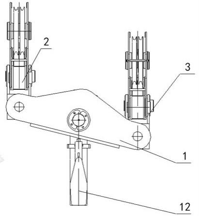 一种四滑轮组二级容差式吊钩的制作方法