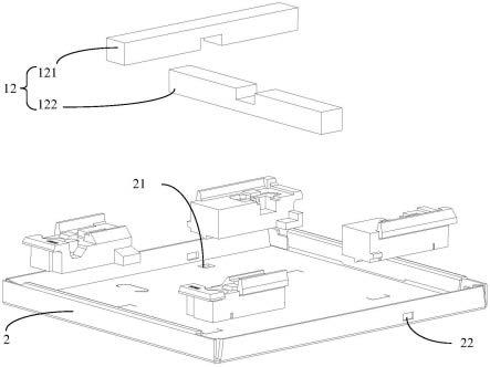 垫块组件和包装盒体的制作方法