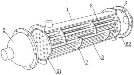 一种不等径连管型管壳式换热器的制作方法