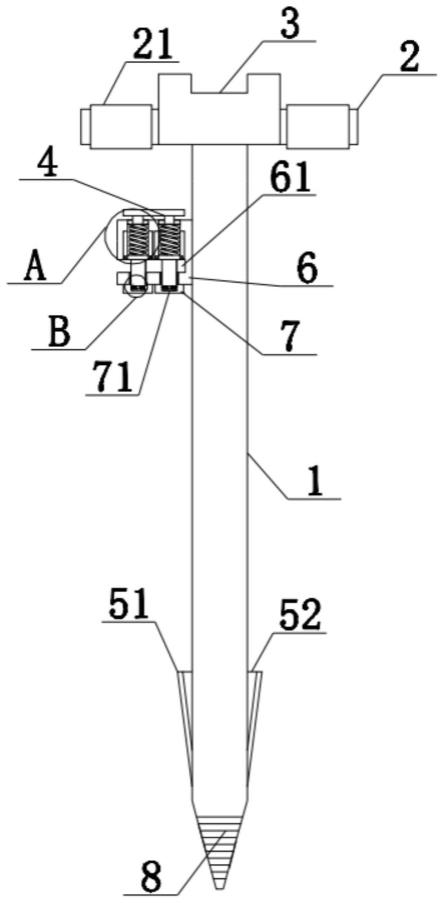 一种电力输送塔的防雷接地装置的制作方法