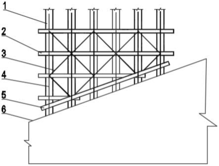 面板堆石坝趾板深水帷幕施工用孔口管水下固定结构的制作方法