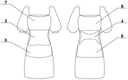 一种塑身功能裙装的制作方法